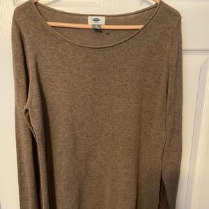 Old Navy brown sweater